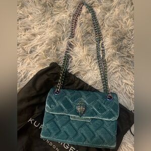 Kurt Geiger velvet mini purse